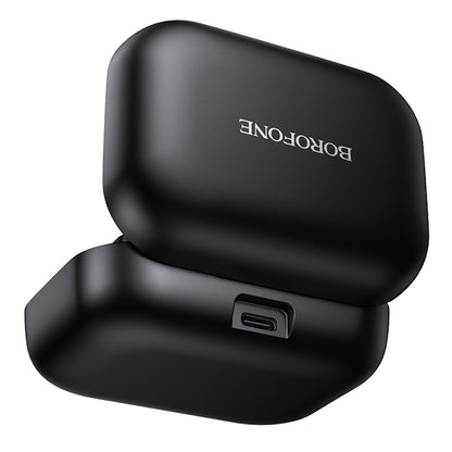 Borofone BFK17 Lemai Lavalier, USB-C, Sett med 2 stk, Svart