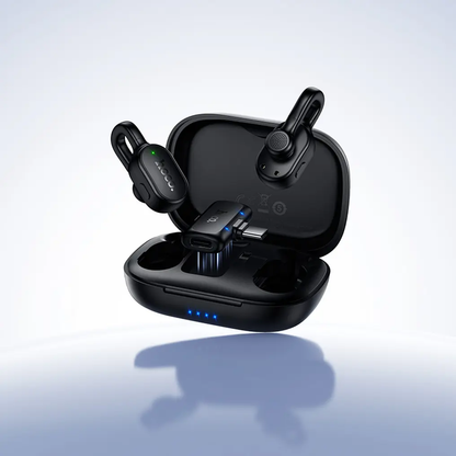 Lavaliermikrofon HOCO L27, USB-C, Sett med 2 stk, Svart