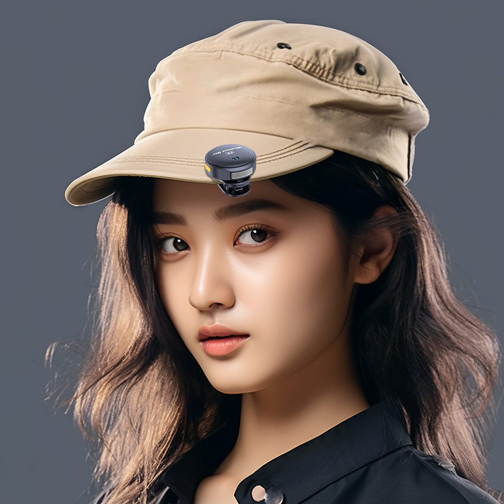 Lavalier Techsuit LW5, USB-C, Sett med 2 stykker, Svart