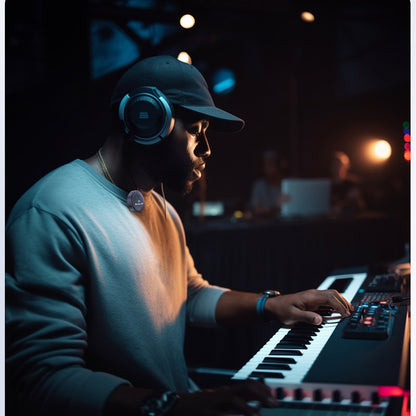 Lavalier Techsuit LW5, USB-C, Sett med 2 stykker, Svart