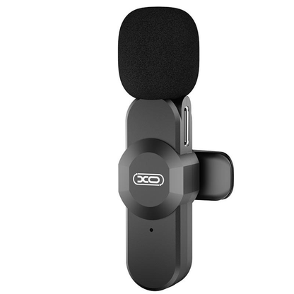 Lavalier XO Design MC13, USB-C / Lightning, Svart