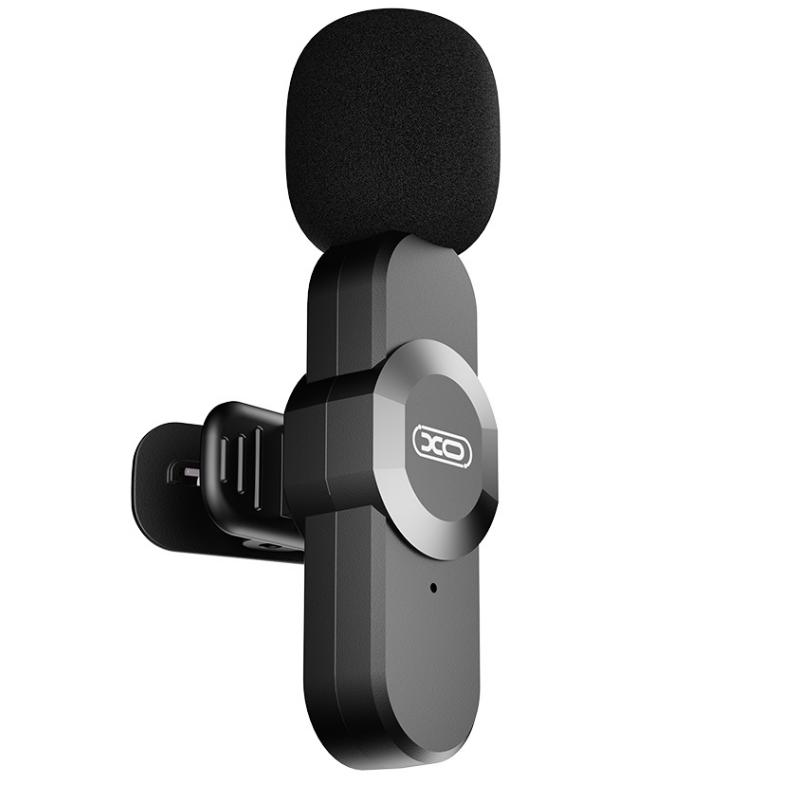 Lavalier XO Design MC13, USB-C / Lightning, Svart