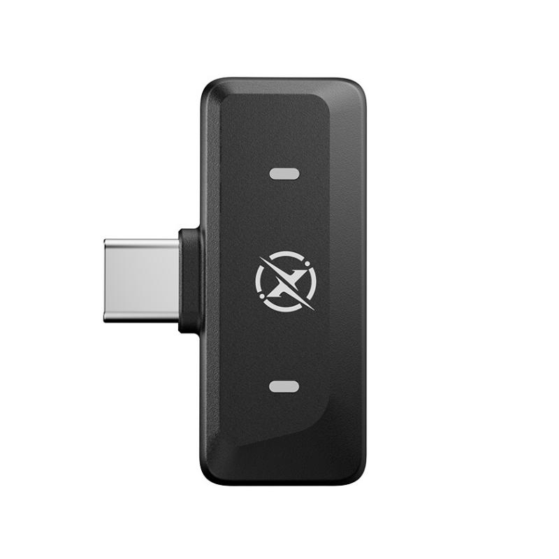 Lavalier XO Design MC15 Dual, USB-C / Lightning, Sett med 2 stk, Svart