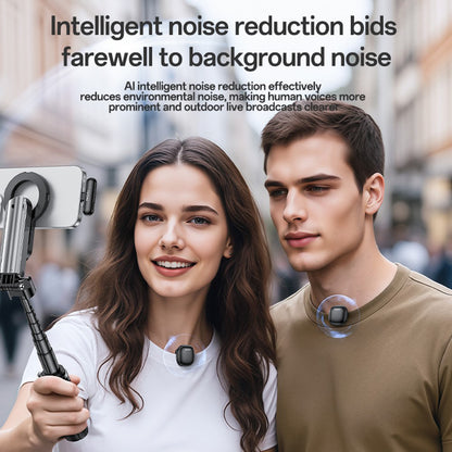 Lavaliermikrofon Yesido KR20, Lightning, sett med 2 stykker, svart