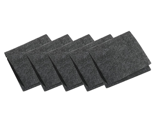 OEM bilklut for fjerning av overfladiske riper, 10 cm x 20 cm, sett med 5 stk