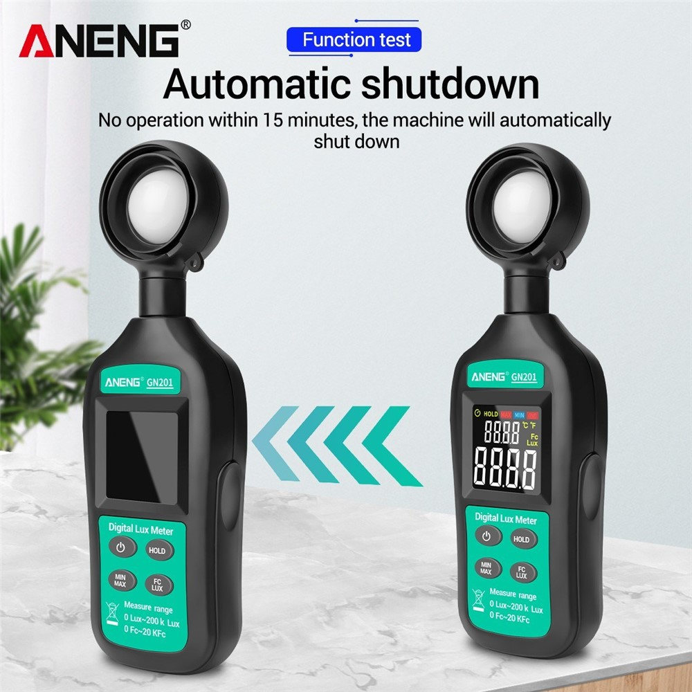 Digital luxmeter ANENG GN201
