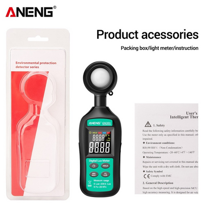 Digital luxmeter ANENG GN201