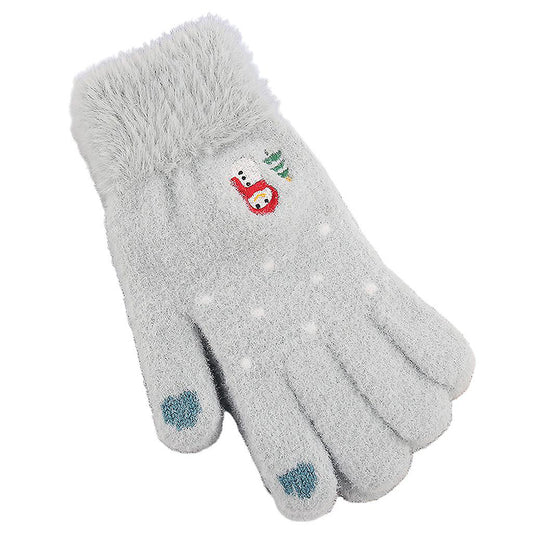 Vinterhansker med berøringsfunksjon for dame Techsuit ST0011, størrelse 17 cm, blå