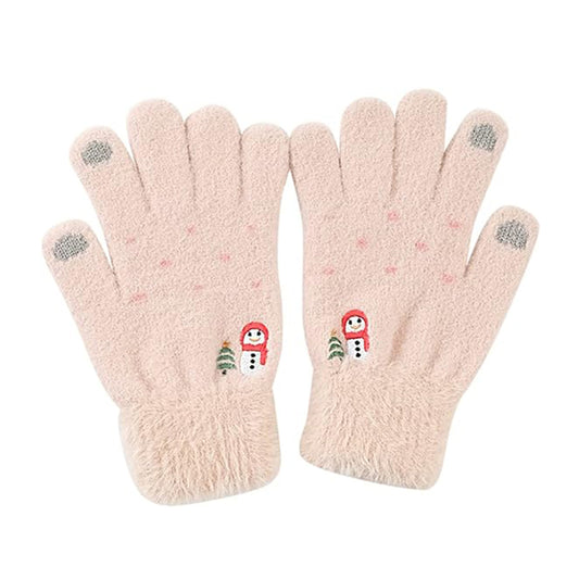 Vinterhansker med berøringsfunksjon for dame Techsuit ST0011, størrelse 17 cm, beige