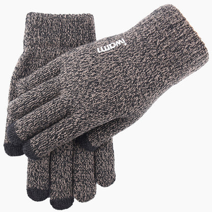 Vinterhansker med berøringsfunksjon Iwarm ST0005, størrelse 21 cm, grå