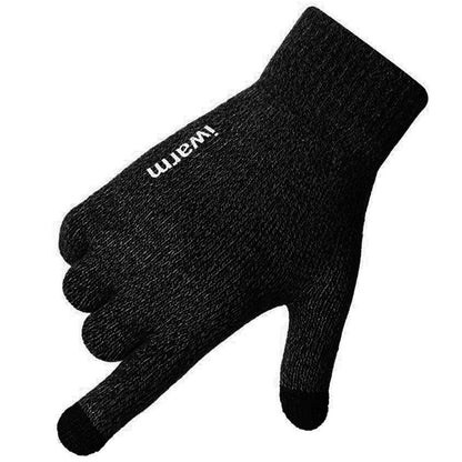 Vinterhansker med berøringsfunksjon Iwarm ST0005, Størrelse 21 cm, Svart