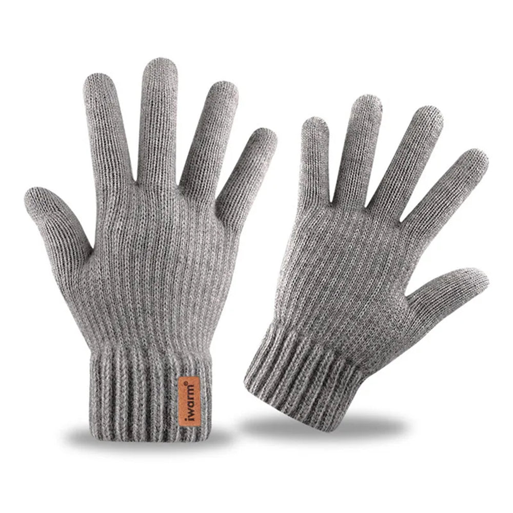 Iwarm ST0016 Vinterhansker med berøringsfunksjon, Størrelse 22cm, Grå