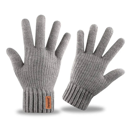 Iwarm ST0016 Vinterhansker med berøringsfunksjon, Størrelse 22cm, Grå