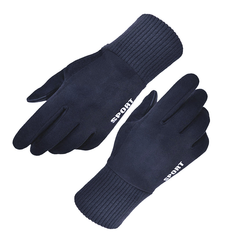 Unisex vinterhansker med berøringsfunksjon Techsuit ST0009, universell størrelse, blå