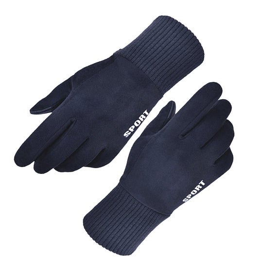 Unisex vinterhansker med berøringsfunksjon Techsuit ST0009, universell størrelse, blå