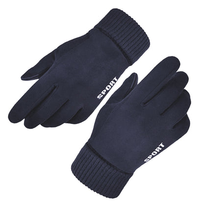 Unisex vinterhansker med berøringsfunksjon Techsuit ST0009, universell størrelse, blå
