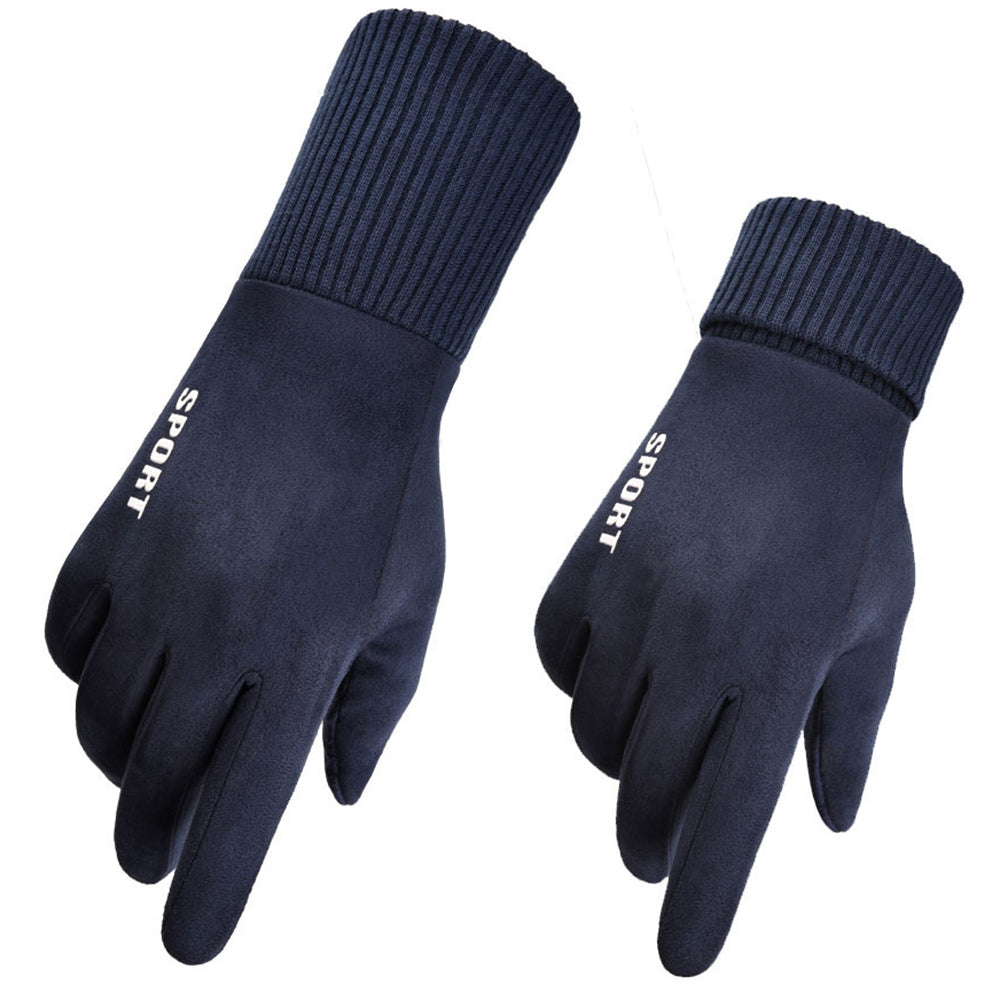 Unisex vinterhansker med berøringsfunksjon Techsuit ST0009, universell størrelse, blå