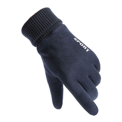 Unisex vinterhansker med berøringsfunksjon Techsuit ST0009, universell størrelse, blå