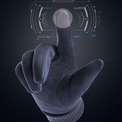 Unisex vinterhansker med berøringsfunksjon Techsuit ST0009, universell størrelse, blå