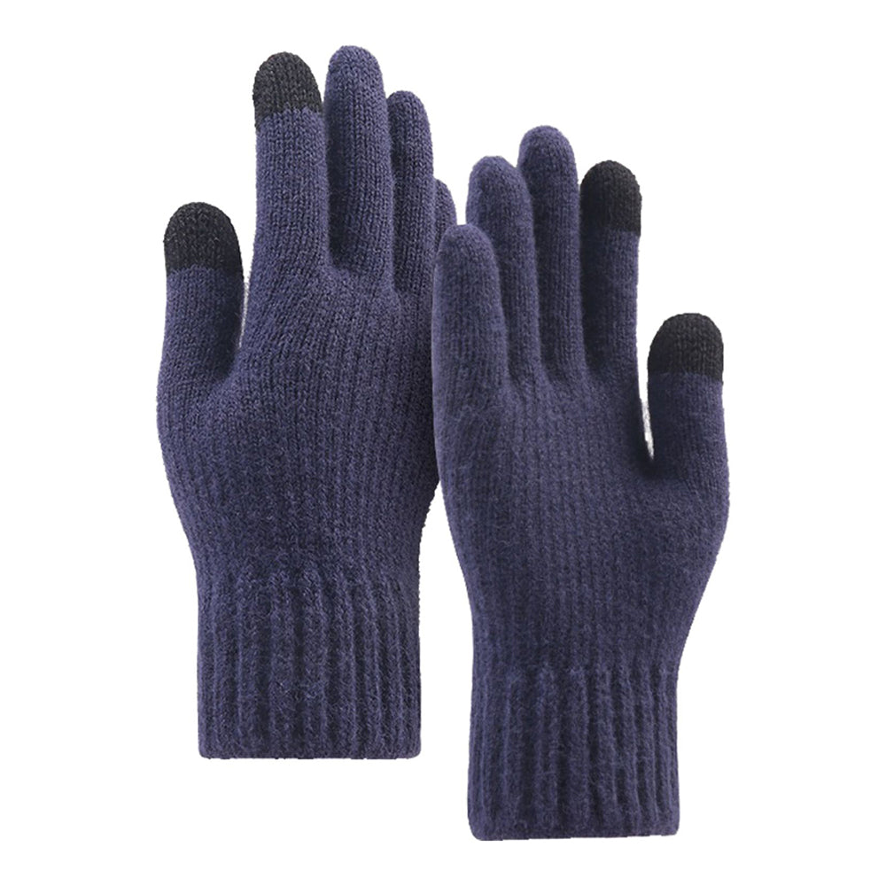 Unisex vinterhansker med berøringsfunksjon Techsuit ST0012, størrelse 22 cm, marineblå