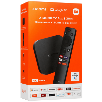 Mediespiller Xiaomi Mi TV Box S, Wi-Fi, 4K, HDR10+, Gen 2 PFJ4151EU