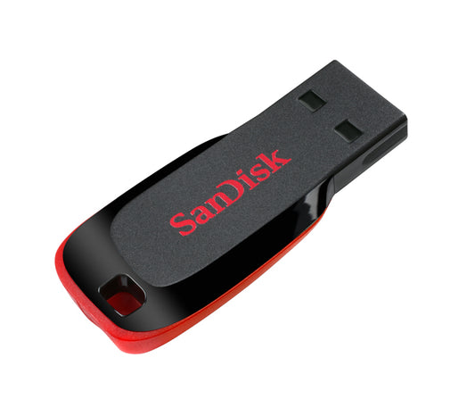 Ekstern USB-A-minne SanDisk Cruzer Blade, 128Gb SDCZ50-128G-B35