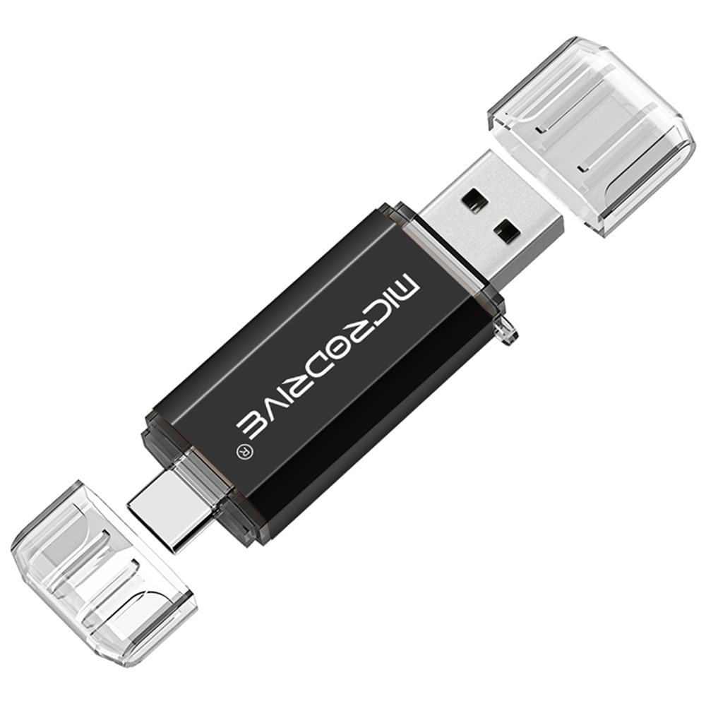 Ekstern minne USB-A / USB-C MicroDrive, 64Gb