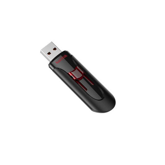 Ekstern Minne USB-A 3.0 SanDisk Cruzer Glide, 256Gb SDCZ600-256G-G35