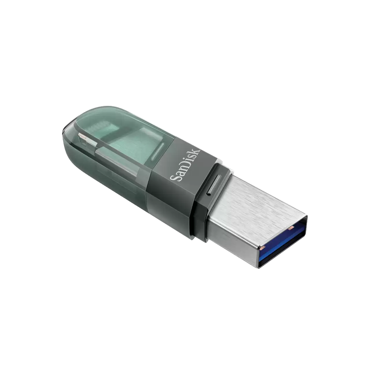 Ekstern Minne USB-A 3.0 / Lightning SanDisk iXpand Flip, 128Gb SDIX90N-128G-GN6NE