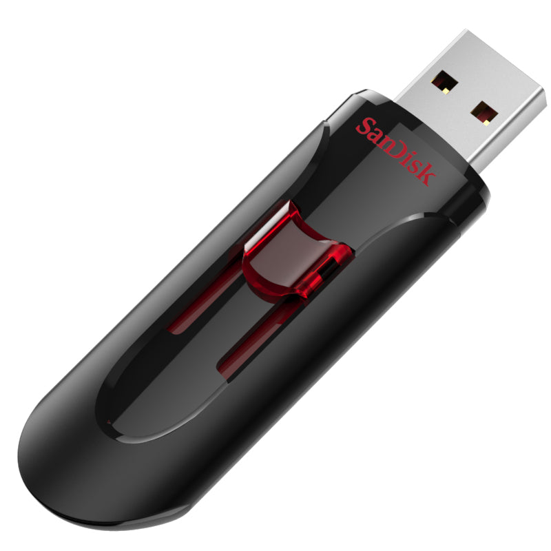 Ekstern Minne USB-A 3.0 SanDisk Cruzer Glide, 256Gb SDCZ600-256G-G35