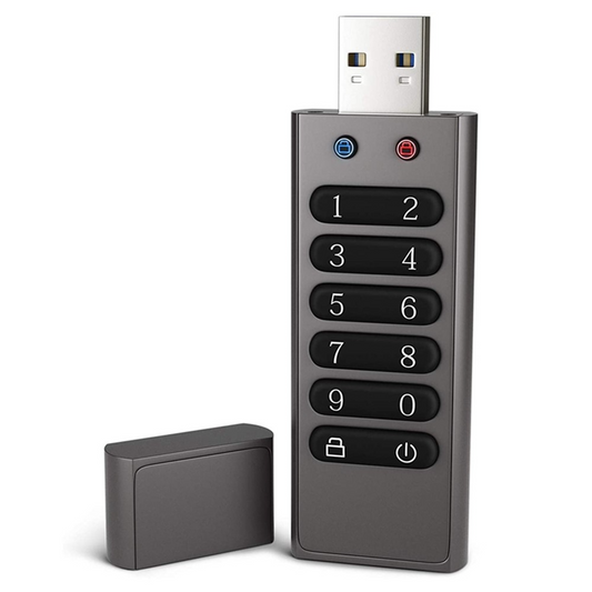 Ekstern minne USB-A 3.0 OEM XC002 KeySecure, 64Gb
