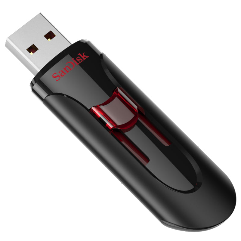 Ekstern Minne USB-A 3.0 SanDisk Cruzer Glide, 64Gb SDCZ600-064G-G35