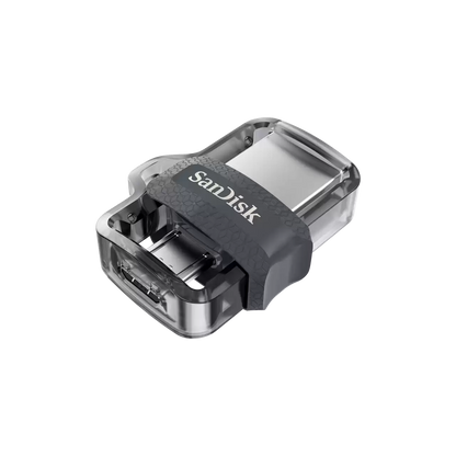 Ekstern Minne USB-A 3.0 / microUSB SanDisk Ultra Dual Drive, 128Gb SDDD3-128G-G46