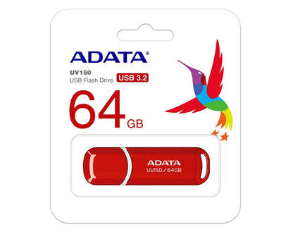 Ekstern Minne USB-A 3.2 Adata UV150, 64Gb AUV150-64G-RRD