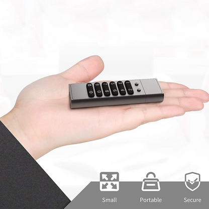 Ekstern minne USB-A 3.0 OEM XC002 KeySecure, 64Gb