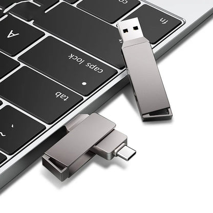 Ekstern minne USB-A 3.0 / USB-C Techsuit THSM19, 32Gb