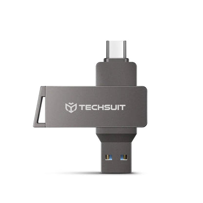Ekstern minne USB-A 3.0 / USB-C Techsuit THSM20, 128Gb