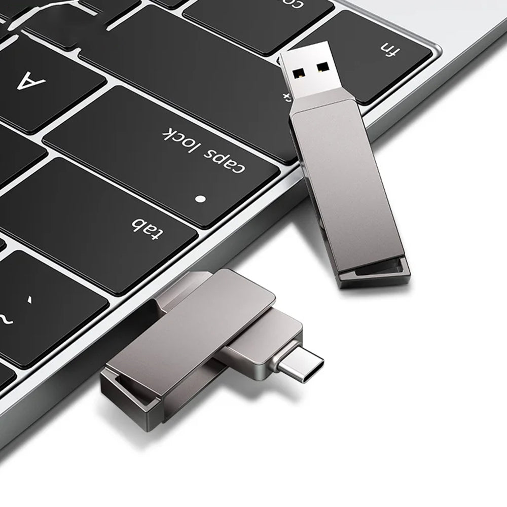 Ekstern minne USB-A 3.0 / USB-C Techsuit THSM20, 64Gb