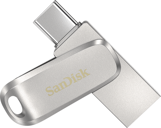 Ekstern minne USB-A 3.2 / USB-C SanDisk Ultra Luxe Dual Drive, 512Gb SDDDC4-512G-G46