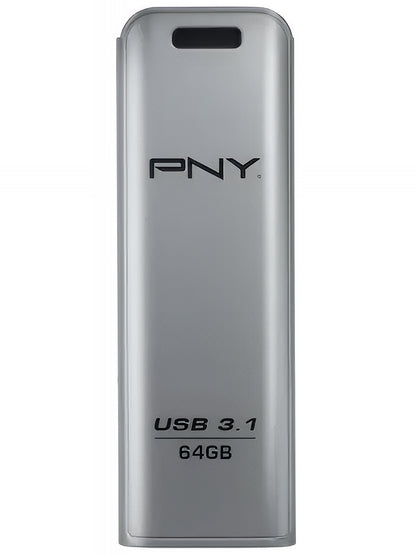Ekstern minne USB-A 3.1 PNY Elite Steel, 64Gb FFD64GESTEEL31G-EF