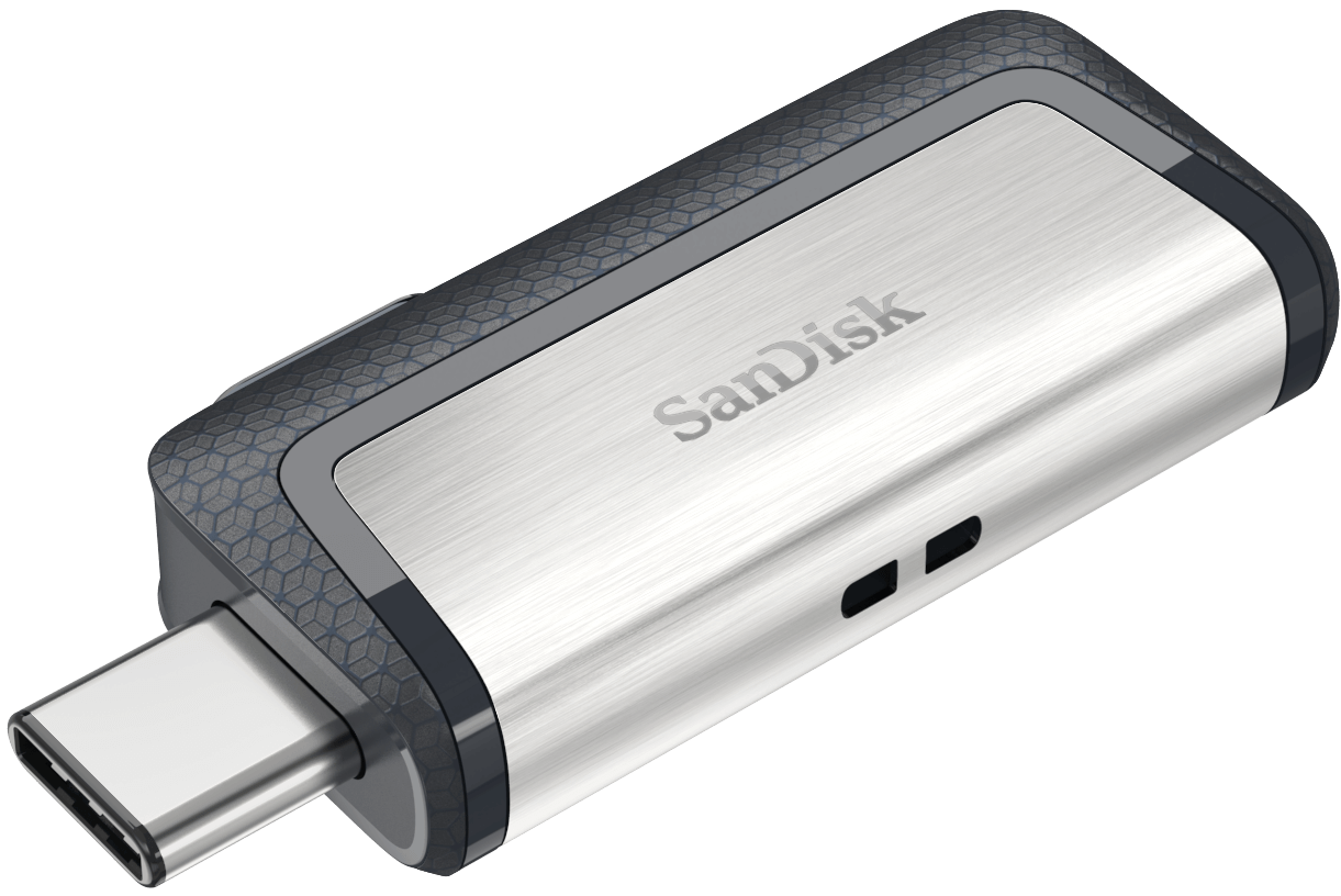 Ekstern lagring USB-A 3.1 / USB-C SanDisk Ultra Dual, 128GB SDDDC2-128G-G46