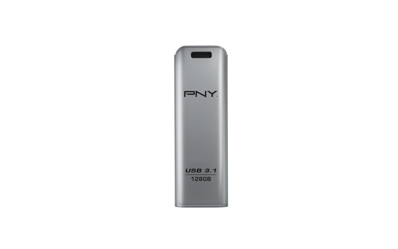Ekstern Minne USB-A 3.1 PNY Elite Steel, 128Gb FD128ESTEEL31G-EF