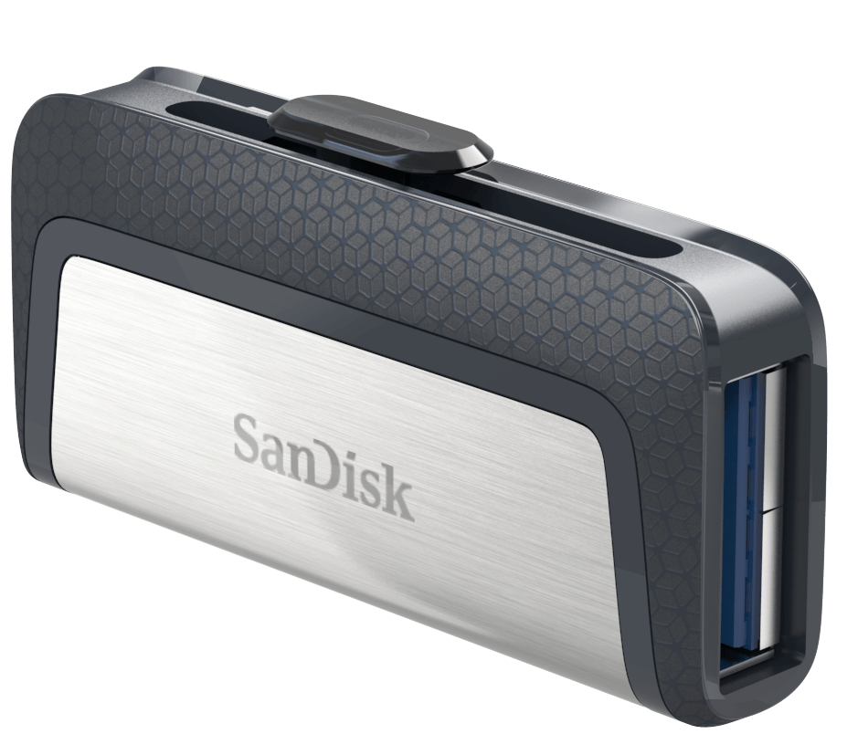 Ekstern lagring USB-A 3.1 / USB-C SanDisk Ultra Dual, 128GB SDDDC2-128G-G46