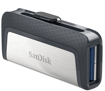 Ekstern Minne USB-A 3.1 / USB-C SanDisk Ultra Dual Drive, 64Gb SDDDC2-064G-G46