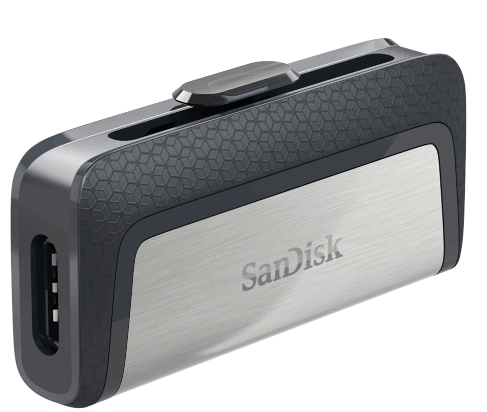 Ekstern lagring USB-A 3.1 / USB-C SanDisk Ultra Dual, 128GB SDDDC2-128G-G46