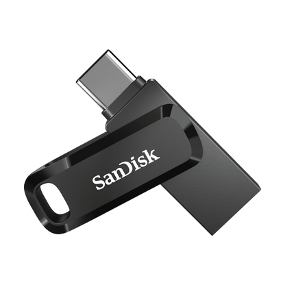 Ekstern Minne USB-A 3.2 / USB-C SanDisk Ultra Dual Go, 128Gb SDDDC3-128G-G46