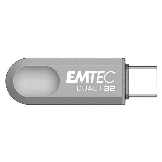 Ekstern Minne USB-A 3.2 / USB-C Emtec D280 Dual, 32Gb ECMMD32GD28