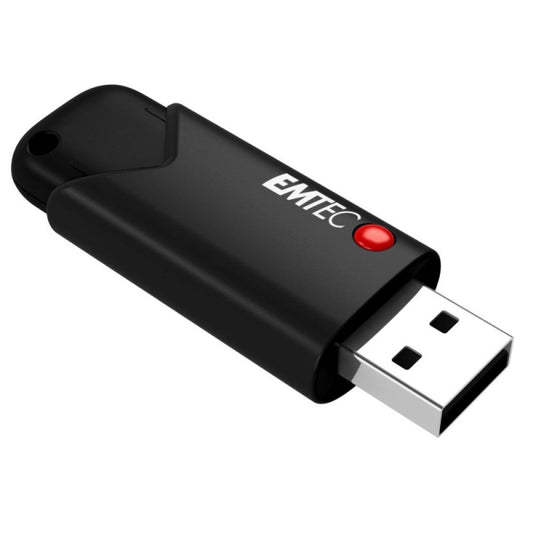 Ekstern Minne USB-A 3.2 Emtec B120 Click Secure, 128Gb ECMMD128GB123