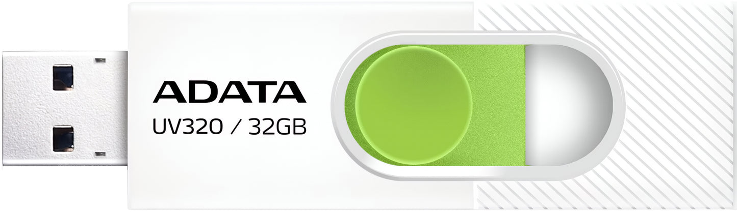 Ekstern Minne USB-A 3.2 Adata UV320, 32Gb AUV320-32G-RWHGN