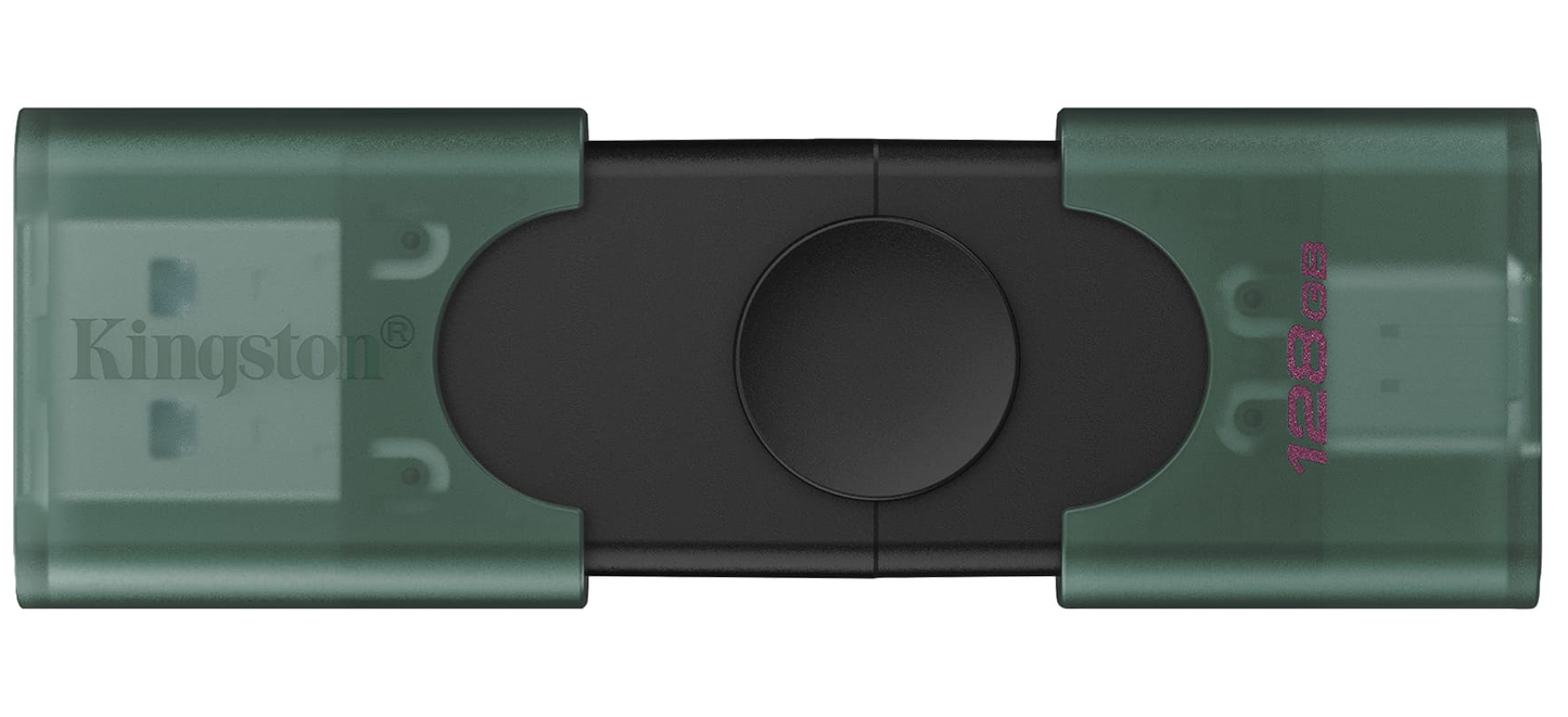 Ekstern lagring USB-A 3.2 / USB-C Kingston Duo, 128Gb DTDEG2/128GB